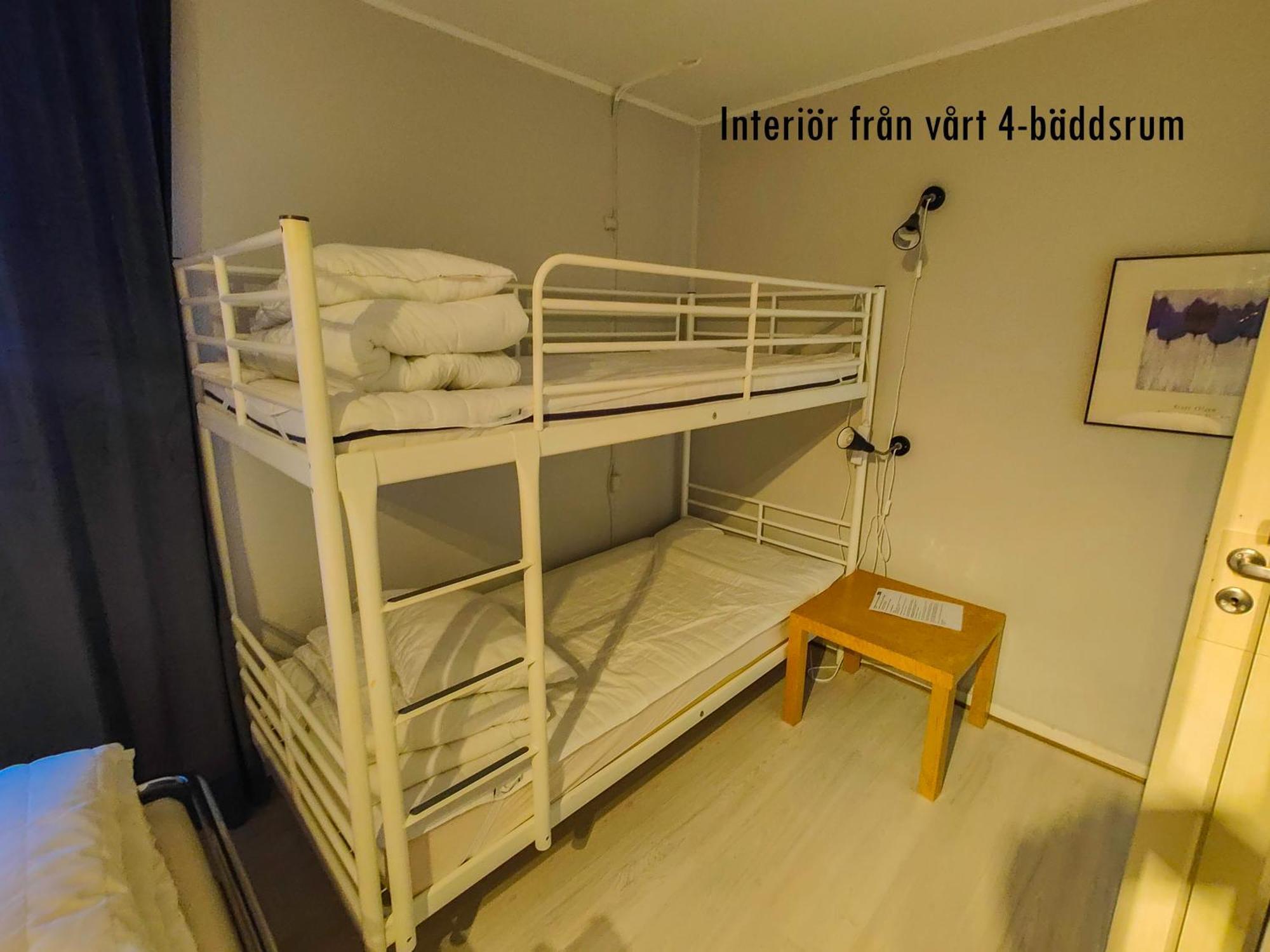 Fyrbäddsrum med delat badrum